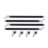 Ratcheting Hood Straps (Carbon Tech)